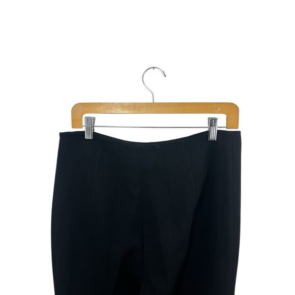 Akris Black Women's Pants 8 Wool High Rise Career Quiet Luxury Trousers Work - Picture 9 of 12